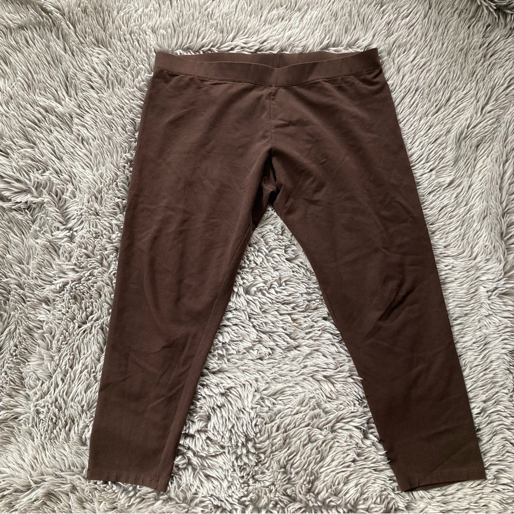 Soft Surrounding XL Petite crop brown Cotton